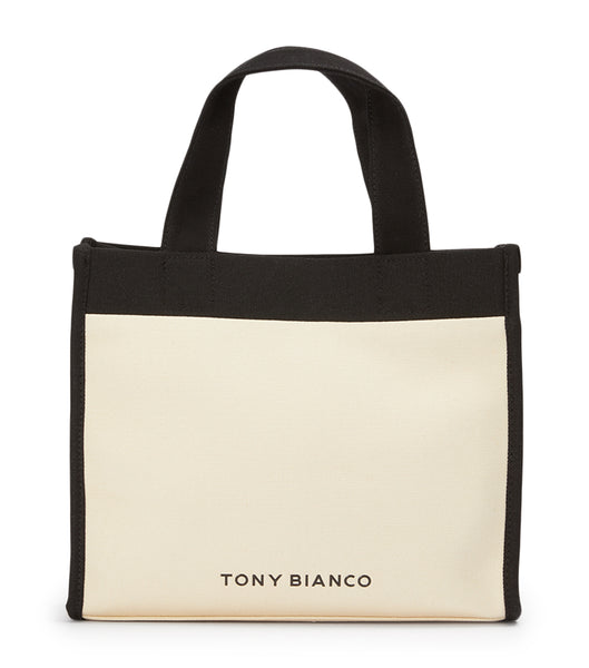 Accesorios Tony Bianco Teagan Black/Beige Tote Bag Negras Beige | BECSD94796