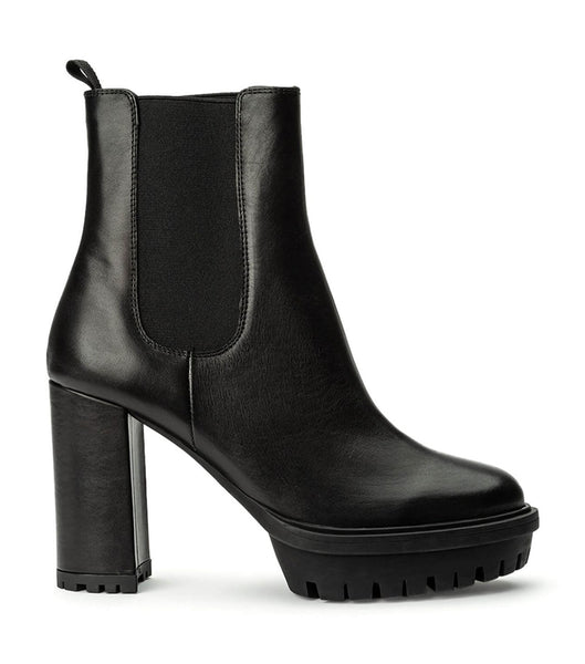 Botas Plataforma Tony Bianco Sammy Black Como 10cm Negras | DECVO54394