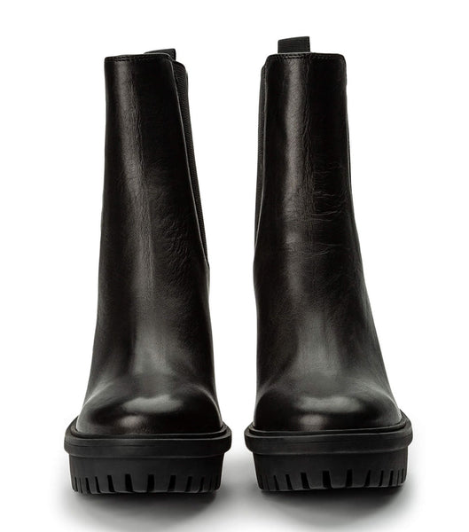 Botas Plataforma Tony Bianco Sammy Black Como 10cm Negras | DECVO54394