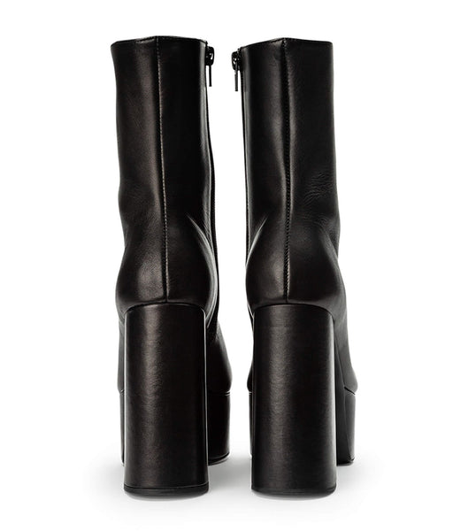 Botas Plataforma Tony Bianco Tyra Black Como 12cm Negras | EECVG38536