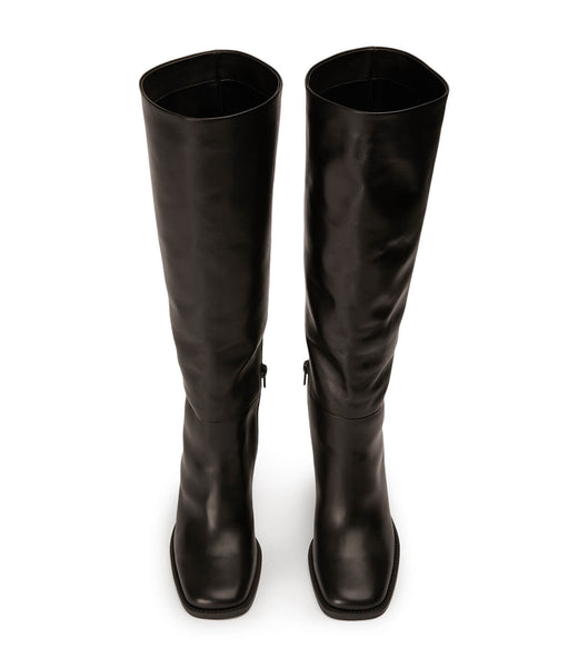 Botas de Tacon Tony Bianco Asher Black Como 8.5cm Negras | MECFT11872