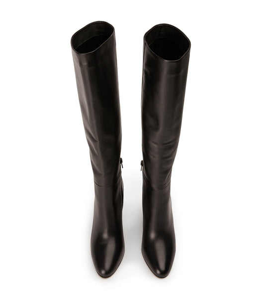 Botas de Tacon Tony Bianco Boss Black Como 9.5cm Negras | BECSO58330