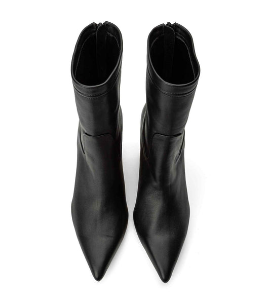 Botas de Tacon Tony Bianco Ellie Black Nappa 8.5cm Negras | LECTR16711