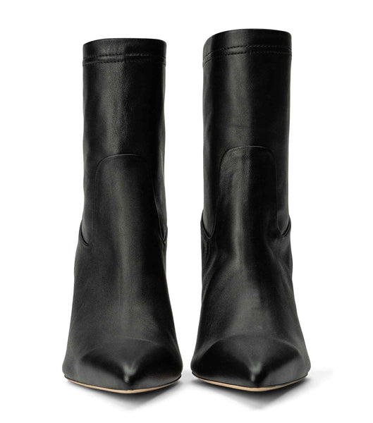 Botas de Tacon Tony Bianco Ellie Black Nappa 8.5cm Negras | LECTR16711