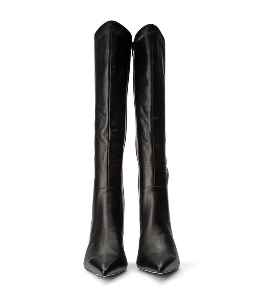 Botas de Tacon Tony Bianco Epic Black Venice 8.5cm Negras | ECDYB96961