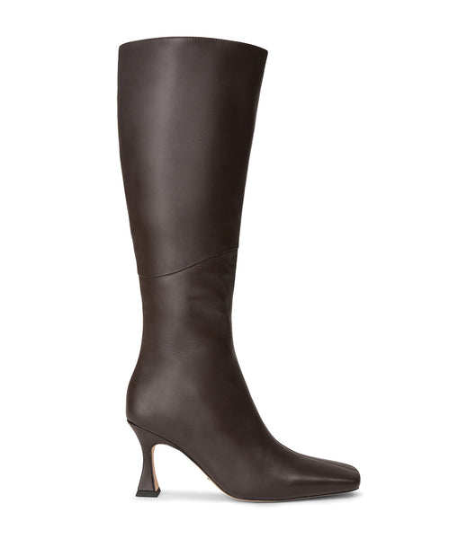 Botas de Tacon Tony Bianco Fantasy Chocolate Nappa 8cm Chocolate | ECJKU56158