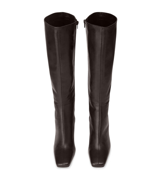 Botas de Tacon Tony Bianco Havana Chocolate Nappa 10.5cm Chocolate | YECVQ75877