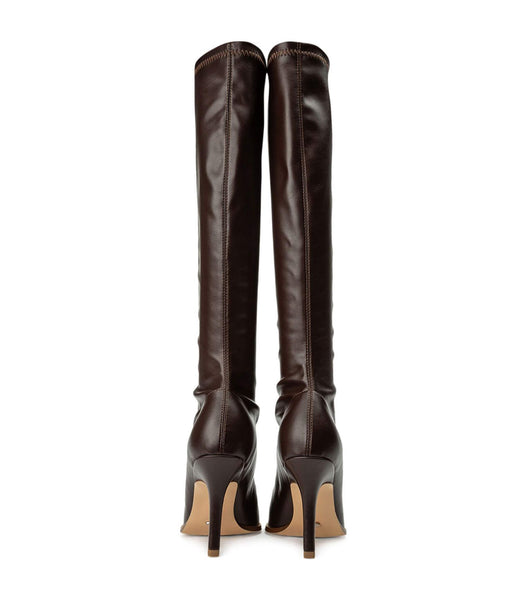 Botas de Tacon Tony Bianco Knight Choc Venezia 9.5cm Chocolate | LECSX39055