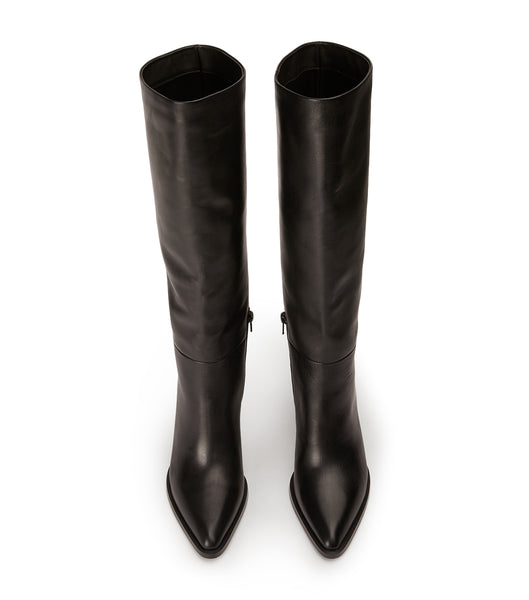 Botas de Tacon Tony Bianco Peppe Black Como 7.5cm Negras | ECCIF54316