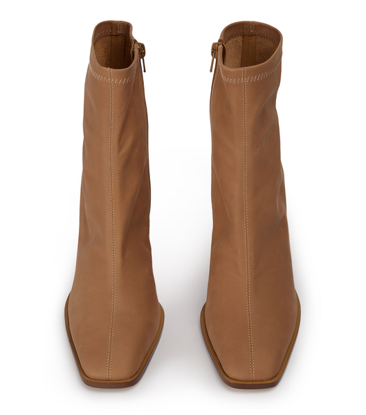 Botas de Tacon Tony Bianco Rover Caramel Diesel 8.5cm Beige | ECCVG25018