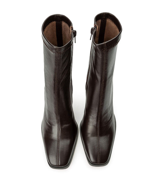 Botas de Tacon Tony Bianco Rover Chocolate Nappa 8.5cm Chocolate | EECVG66564