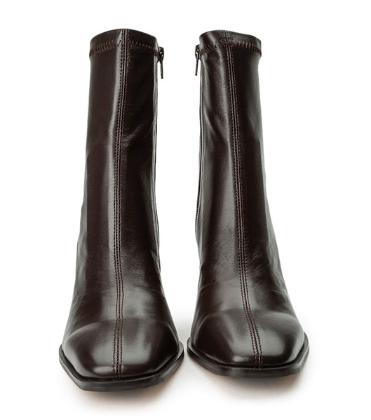 Botas de Tacon Tony Bianco Rover Chocolate Nappa 8.5cm Chocolate | EECVG66564