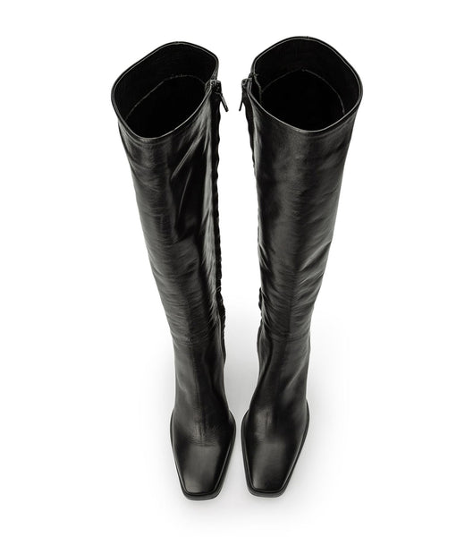 Botas de Tacon Tony Bianco Rylee Black Venice 8.5cm Negras | DECKV68165