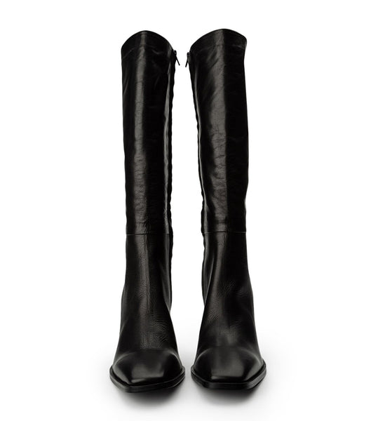 Botas de Tacon Tony Bianco Rylee Black Venice 8.5cm Negras | DECKV68165