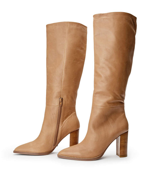 Botas de Tacon Tony Bianco Skyla Caramel Venice 9cm Marrones | ECCIF44441