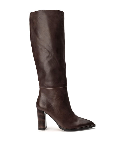 Botas de Tacon Tony Bianco Skyla Choc Como 9cm Chocolate | XECBH59298