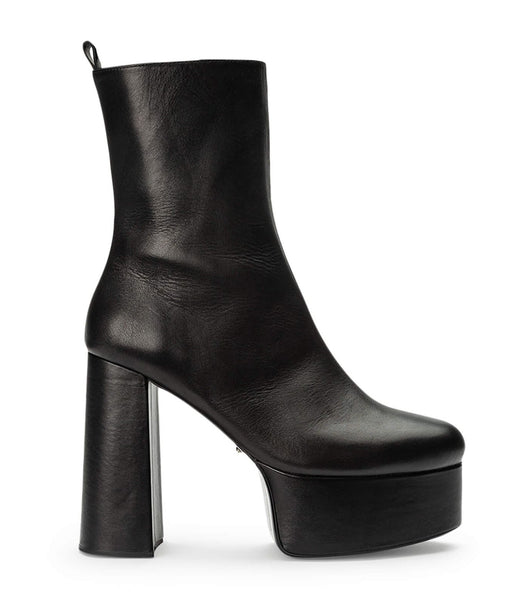 Botas de Tacon Tony Bianco Tyra Black Como 12cm Negras | GECUC41487