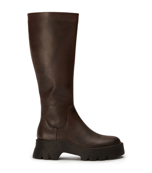 Botas de combate Tony Bianco Rage Choc Como 5.5cm Chocolate | ECJVR87963