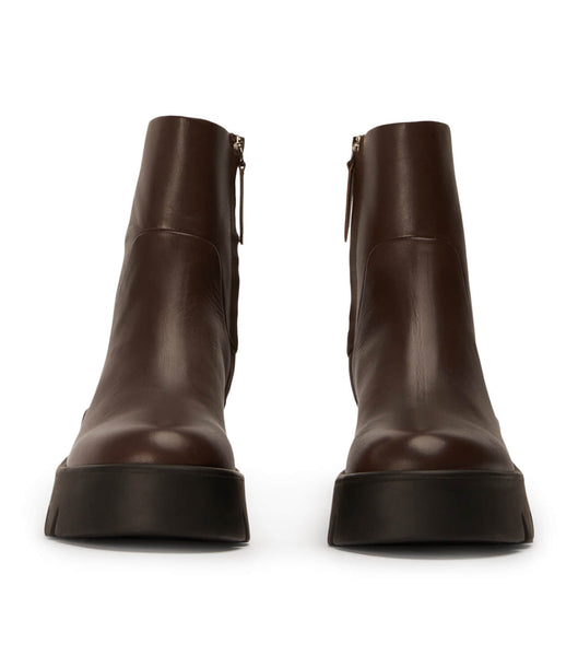 Botas de combate Tony Bianco Rumble Choc Como 5.5cm Chocolate | ECZDE50110