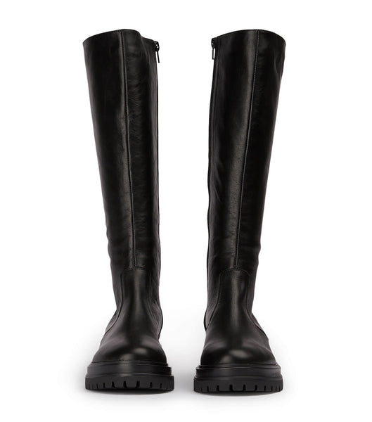 Botas de combate Tony Bianco Wanda Black Venice 4.5cm Negras | BECSO12966