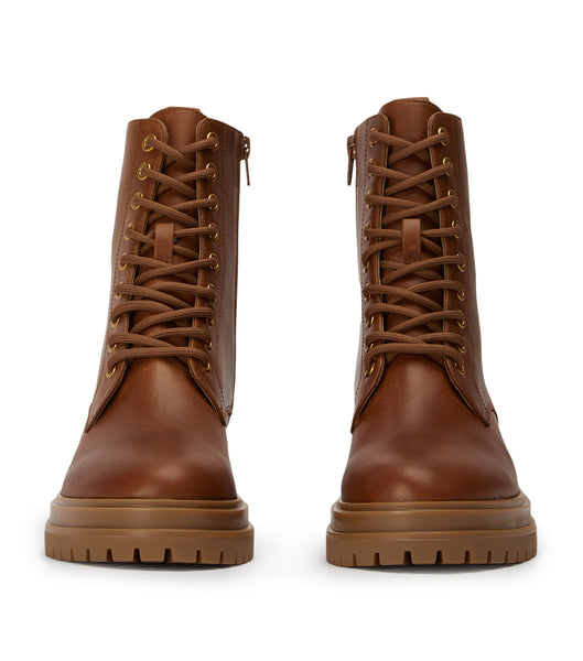 Botas de combate Tony Bianco Wya Cognac 4.5cm Marrones | ECJBT24040