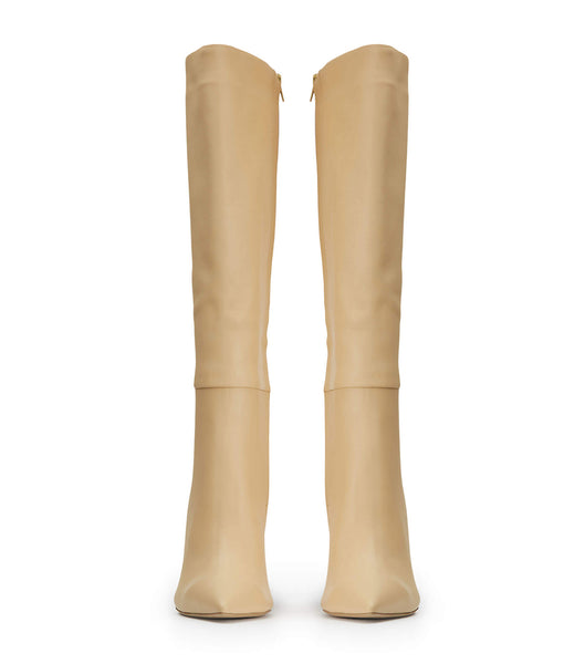 Botas de media pantorrilla Tony Bianco Apollo Butter Nappa 10.5cm Beige | ECQCS22358