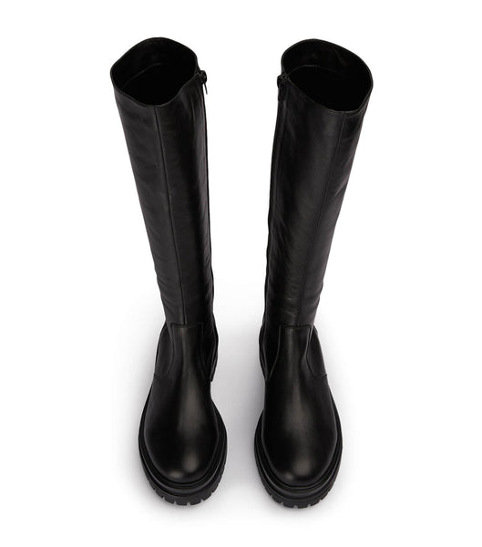 Botas de media pantorrilla Tony Bianco Wanda Black Venice 4.5cm Negras | ECXMI44182