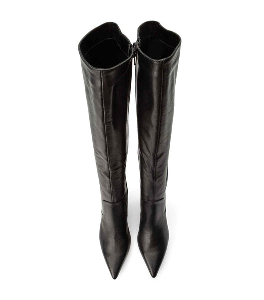 Botas hasta las rodillas Tony Bianco Epic Black Venice 8.5cm Negras | YECVQ89326