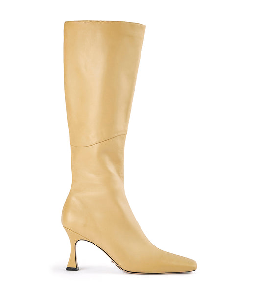 Botas hasta las rodillas Tony Bianco Fantasy Butter Nappa 8cm Amarillo | ECDYB11280