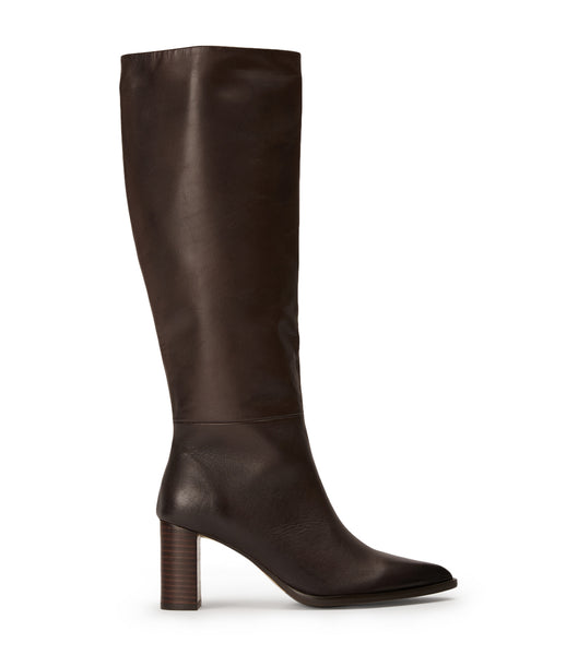 Botas hasta las rodillas Tony Bianco Peppe Choc Como 7.5cm Chocolate | DECKV80557