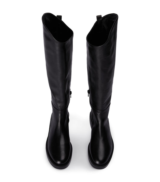 Botas hasta las rodillas Tony Bianco Tyler Black Como 4cm Negras | BECSD77250