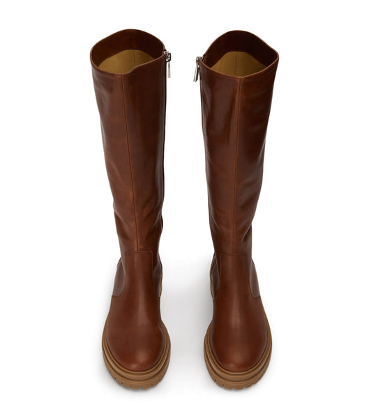 Botas hasta las rodillas Tony Bianco Wanda Cognac 4.5cm Marrones | LECSX47825