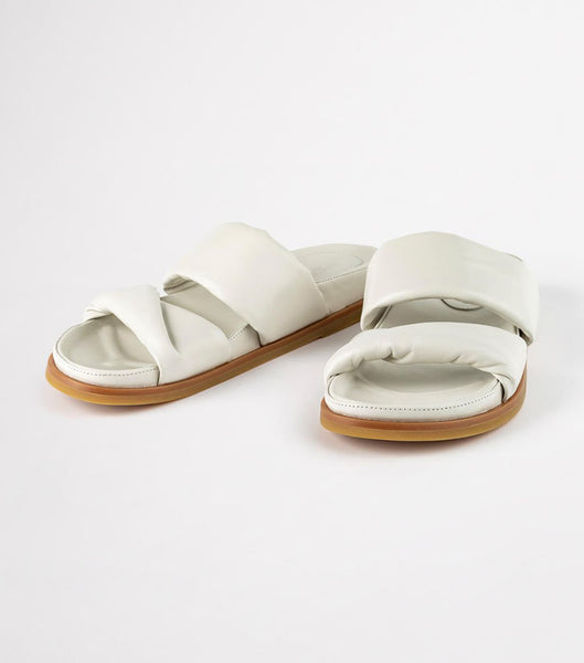 Chanclas Tony Bianco Henry Dove Nappa 3.5cm Blancas | ECNEJ40074