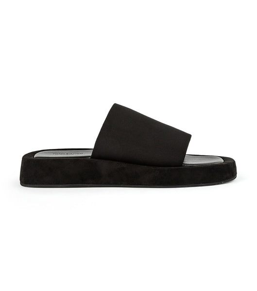 Chanclas Tony Bianco Isabel Black Magic 1.5cm Negras | FECUI49721