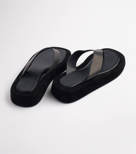 Chanclas Tony Bianco Ives Black Como 3.5cm Negras | MECFT62435