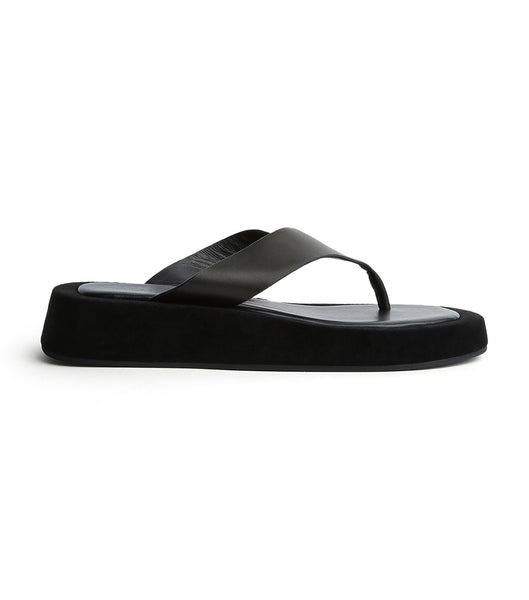 Chanclas Tony Bianco Ives Black Como 3.5cm Negras | MECFT62435