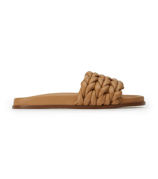 Chanclas Tony Bianco Layton Biscuit Nappa Marrones | ECQAV73377