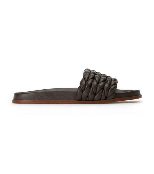 Chanclas Tony Bianco Layton Chocolate Nappa Chocolate | XECGW11268