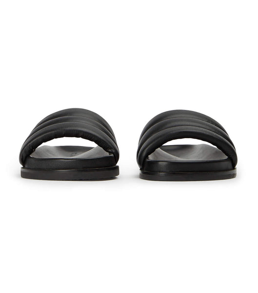 Chanclas Tony Bianco Lucas Black Nappa 1.5cm Negras | XECBH23960