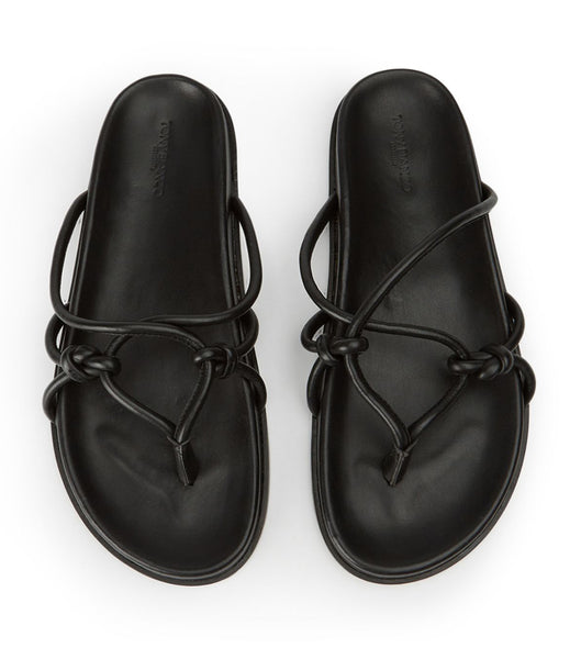 Chanclas Tony Bianco Luelle Black Nappa Negras | BECSD98522