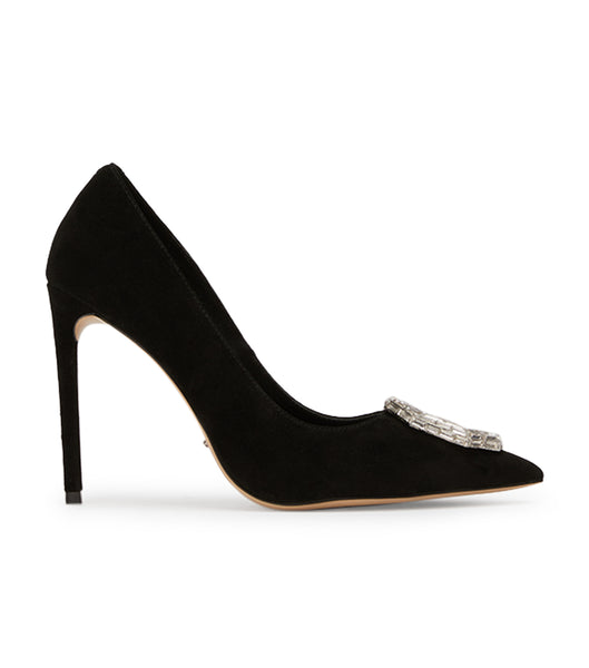 Court Shoes Tony Bianco Alison Black Suede 10.5cm Negras | UECTG35387