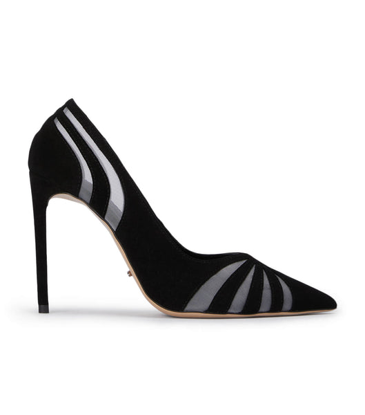 Court Shoes Tony Bianco Arrow Black Suede 10.5cm Negras | ECQCS28701