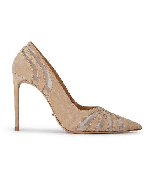 Court Shoes Tony Bianco Arrow Blush Suede 10.5cm Rosas | ECXMI19041