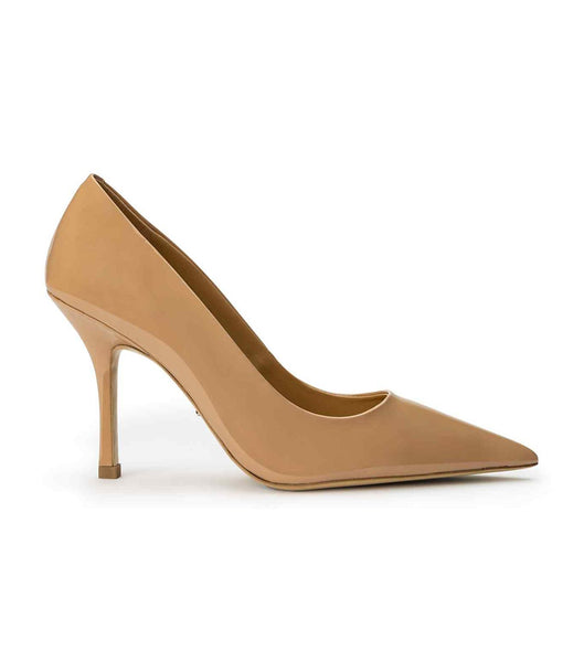 Court Shoes Tony Bianco Kysaia Nude Patent 9.5cm Beige | UECTG27231