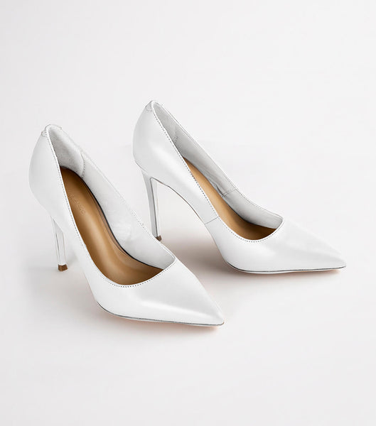 Court Shoes Tony Bianco Lotus Milk Capretto 10.3cm Blancas | TECWZ47875