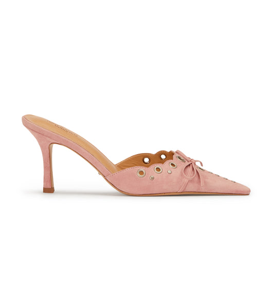 Court Shoes Tony Bianco Shae Blossom Suede 8cm Rosas | ECZDE32938