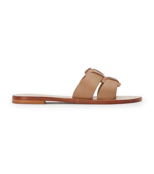 Flat Sandals Tony Bianco Force Camel 1cm Marrones | DECKV78248