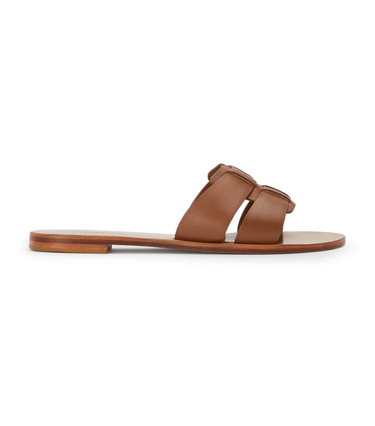 Flat Sandals Tony Bianco Force Tan 1cm Marrones | EECVG19796