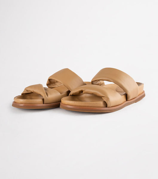 Flat Sandals Tony Bianco Henry Honey Nappa 3.5cm Naranjas | ECEAH15525