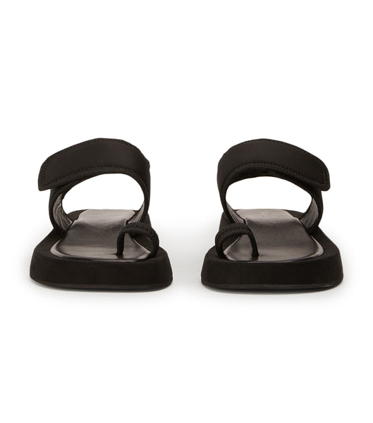 Flat Sandals Tony Bianco Iso Black Neoprene 3.5cm Negras | ZECNQ94193